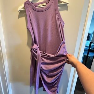 Lilac Body Con Dress